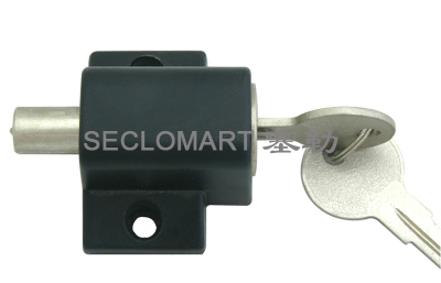 Window Lock Keyed Push-in Patio Door Lock-KFCL0063